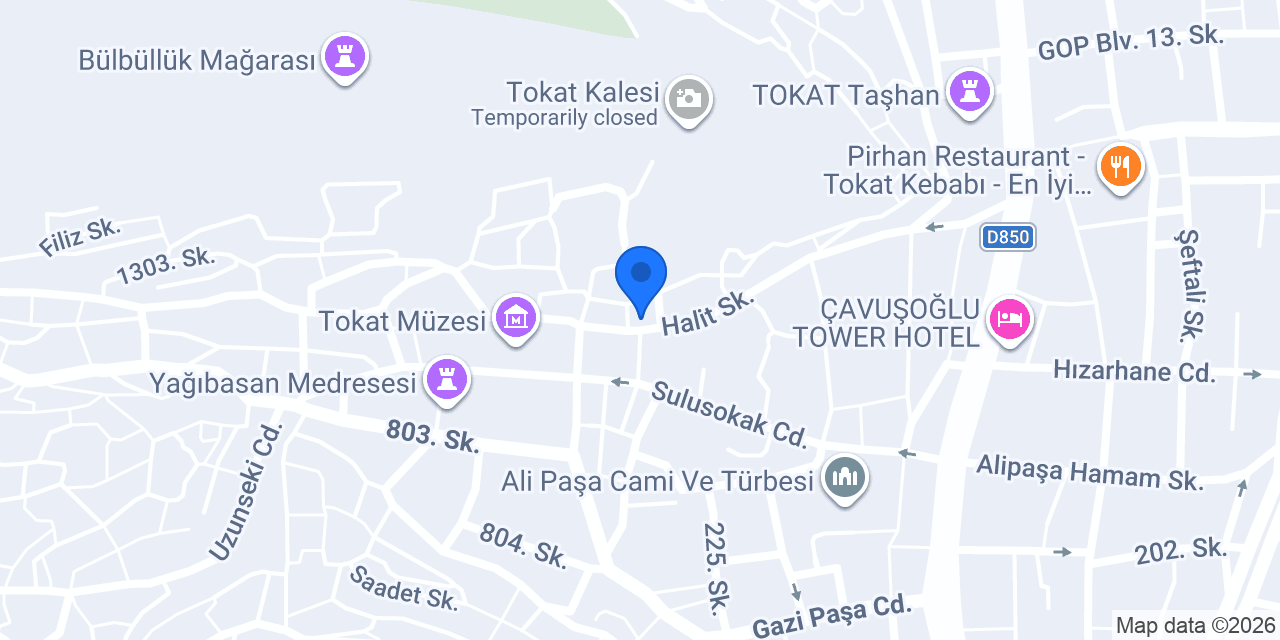 Nostalji Kahve Pasta Evi konumu