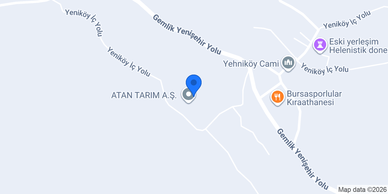ATAN TARIM A.Ş. ️ konumu