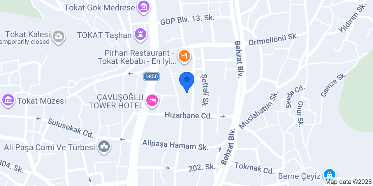 Terzi Gülseren konumu