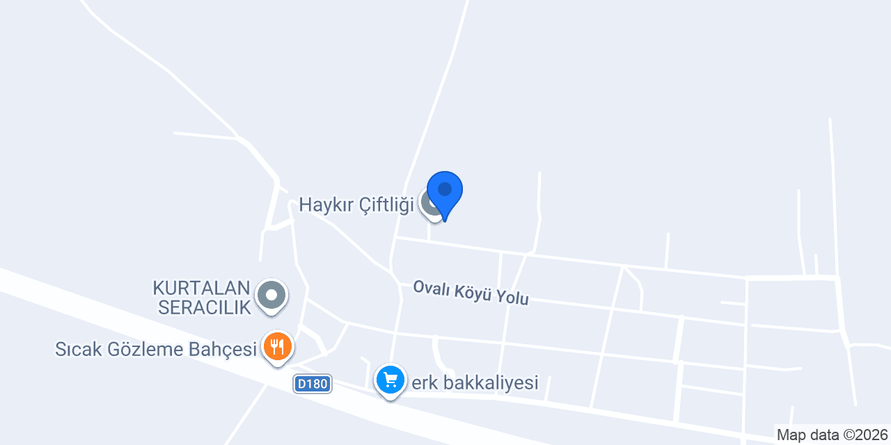Haykır Çiftliği konumu