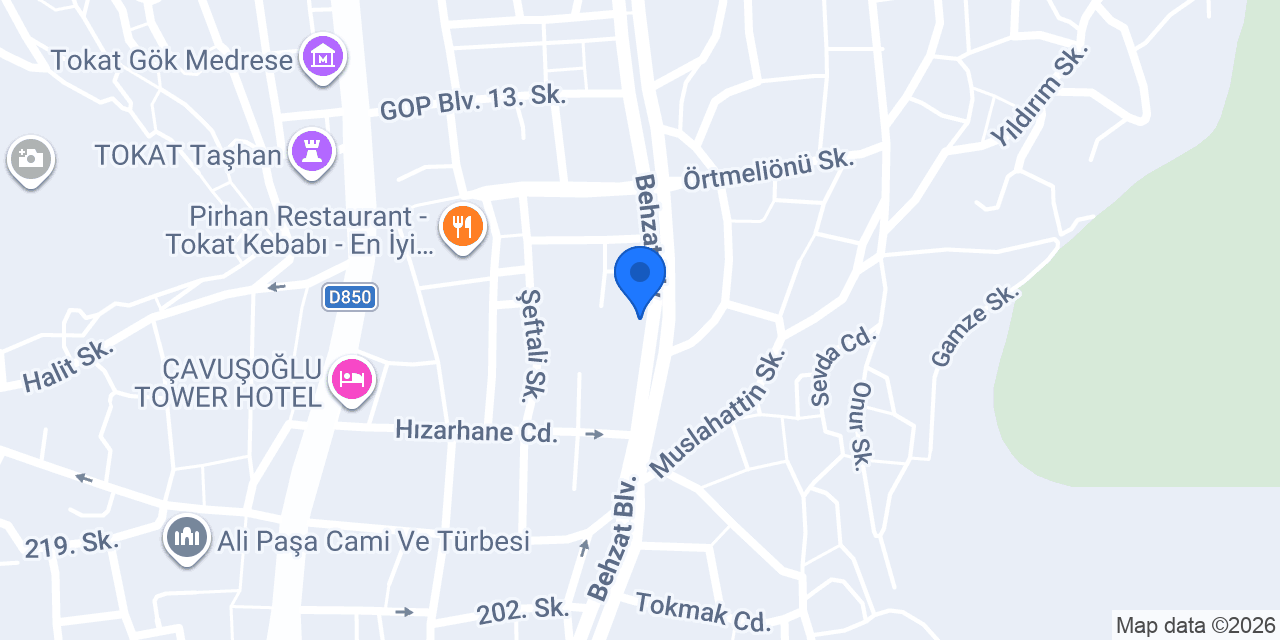 Merkez Veteriner Kliniği konumu