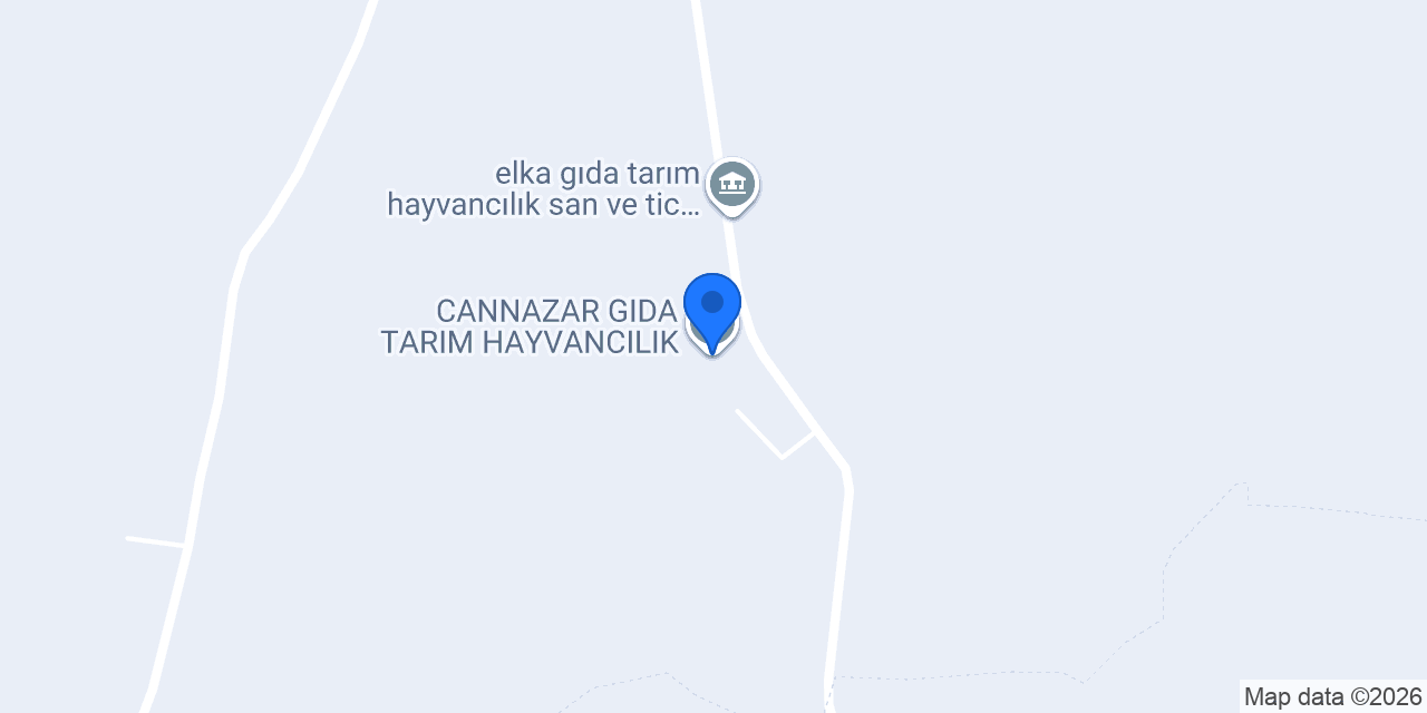 CANNAZAR GIDA TARIM HAYVANCILIK konumu