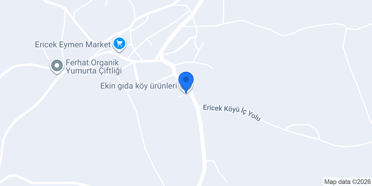 Ekin gıda köy ürünleri konumu
