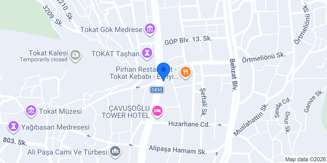 Çavuşoğlu Kuyumculuk konumu