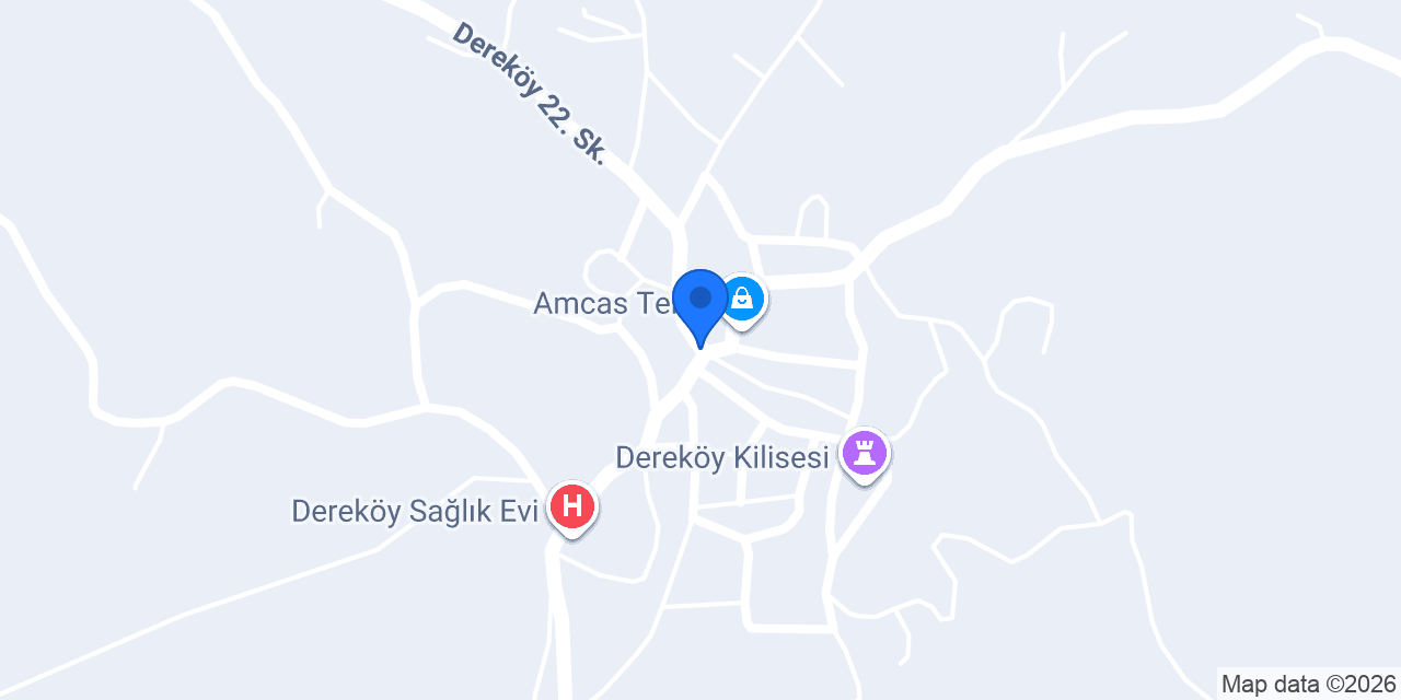 Dereköy İlköğretim Okulu konumu