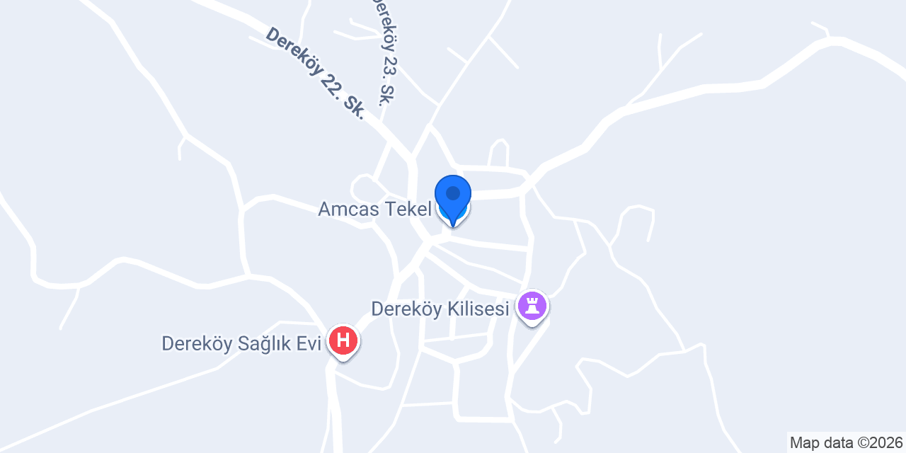 Amcas Tekel konumu