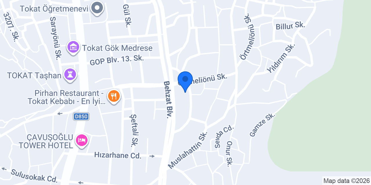 Çekenli Berber Salonu konumu