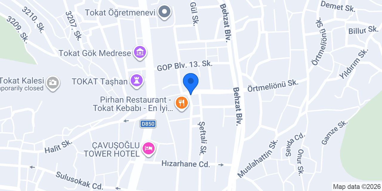 Kasap Davut konumu