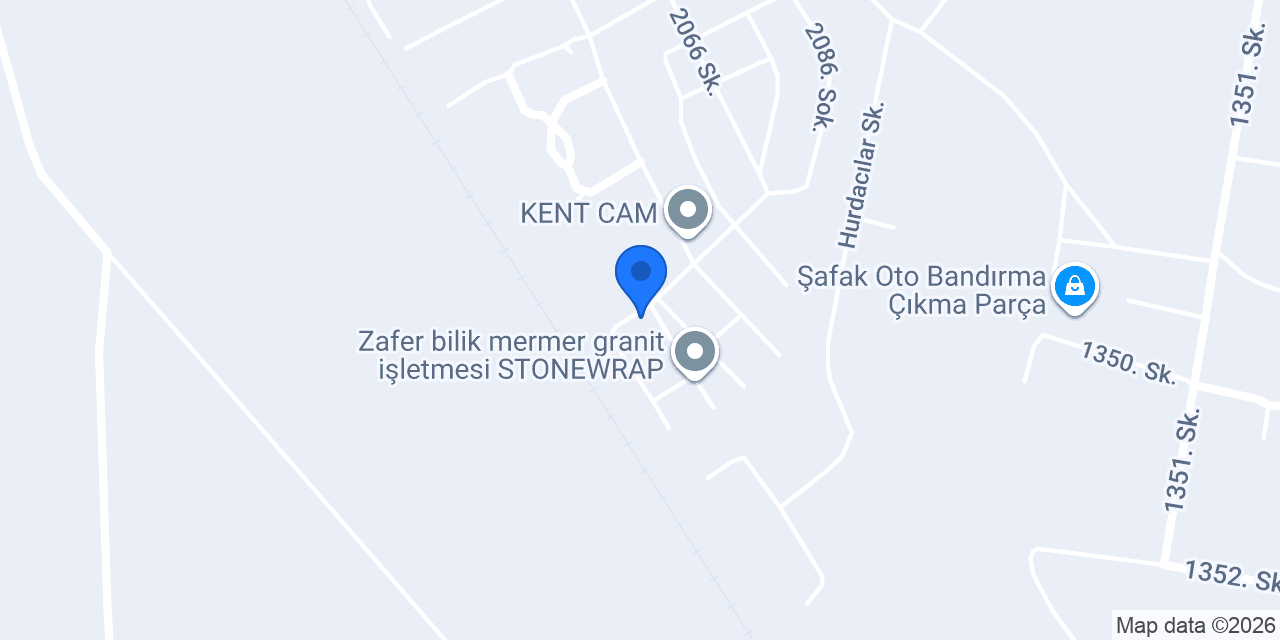 Yıldız Membran Kapak konumu