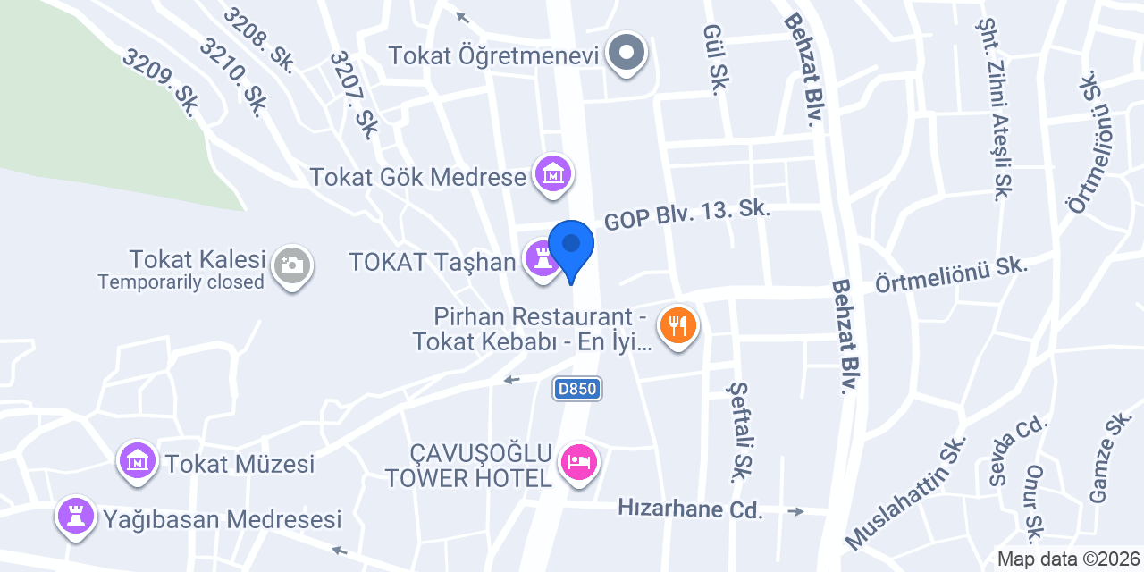 Maksutoğlu Otomotiv konumu