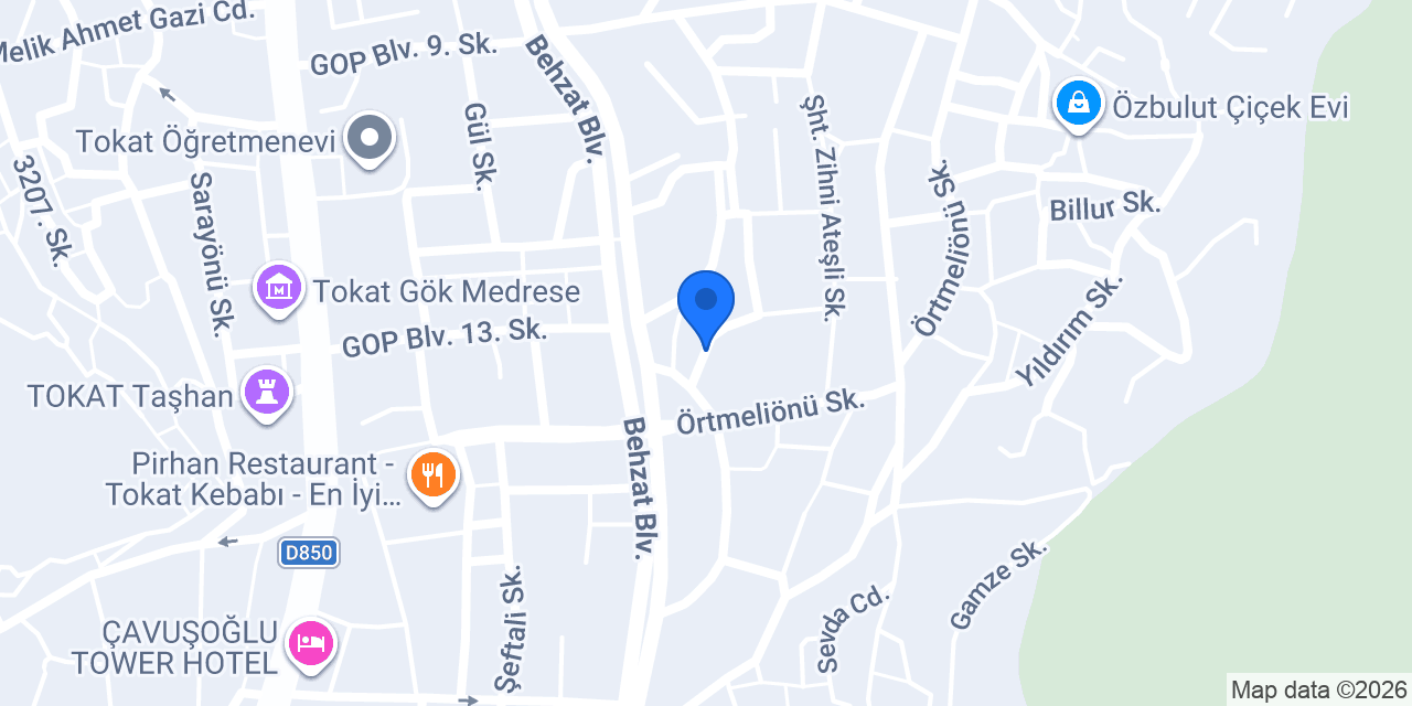 TOKAT İDEAL SİGORTA konumu