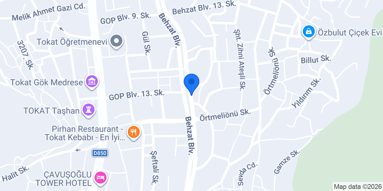 Dyo Aras Yapı Market konumu