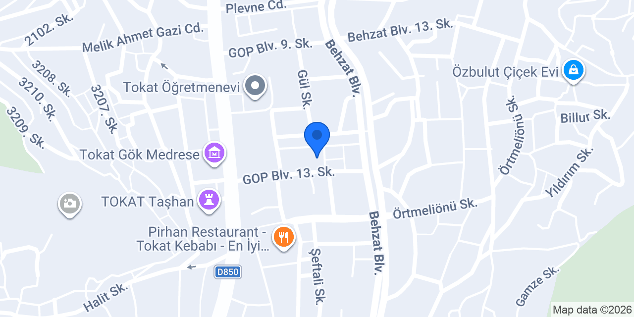 Karanfil Eczanesi konumu