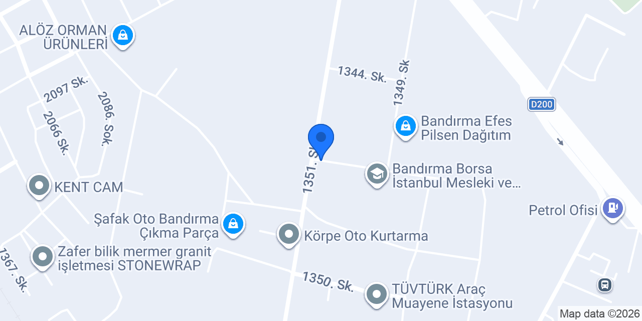 Rekor Dağıtım Satış A.Ş konumu