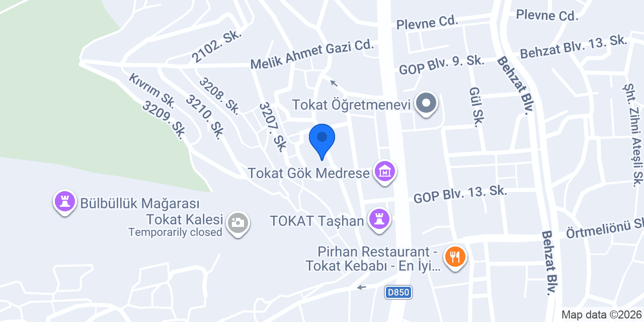Dağkent İnşaat konumu