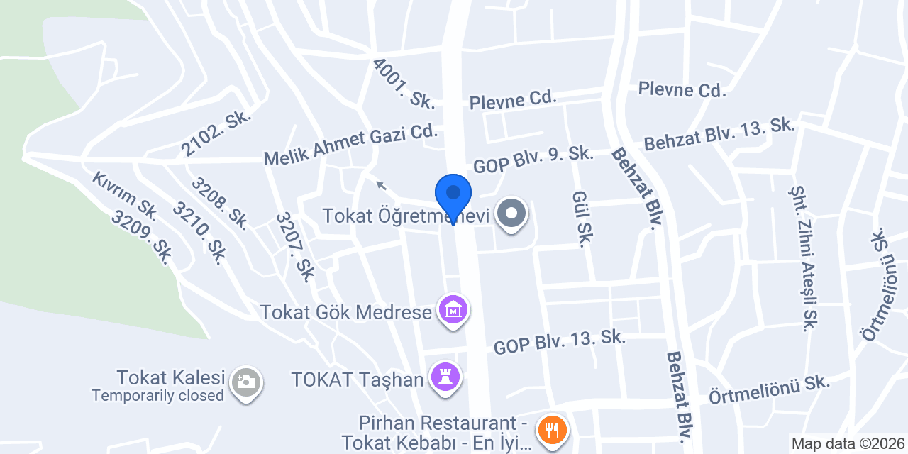 Dental Diş Kliniği konumu