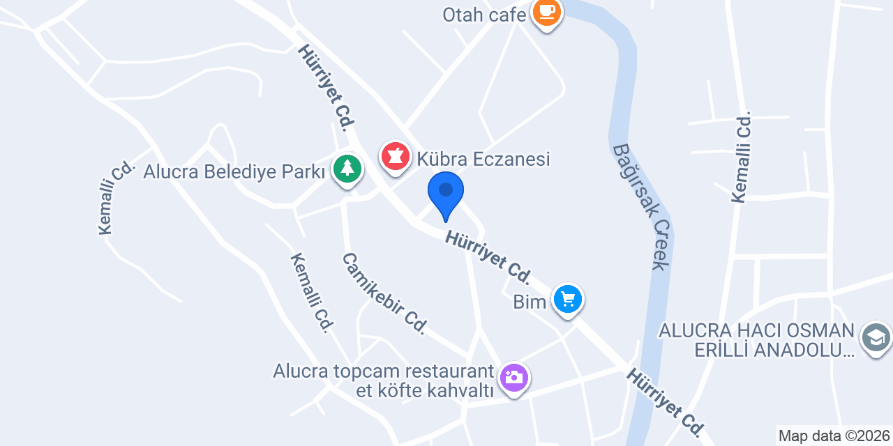 Alucra Taksi konumu