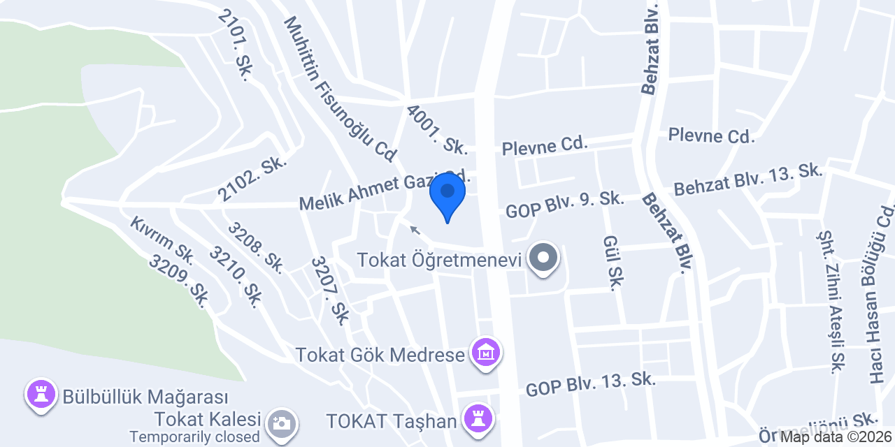 Vildan Bayan Kuaförü konumu