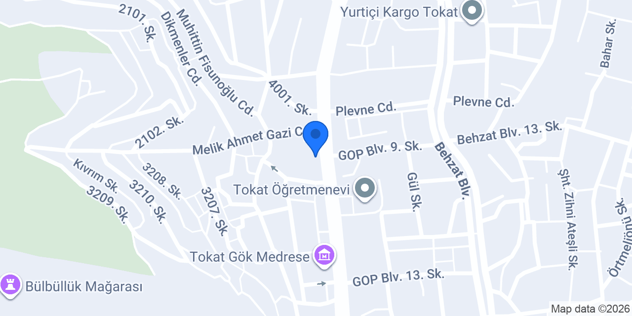 Arı Ofset Matbaası konumu