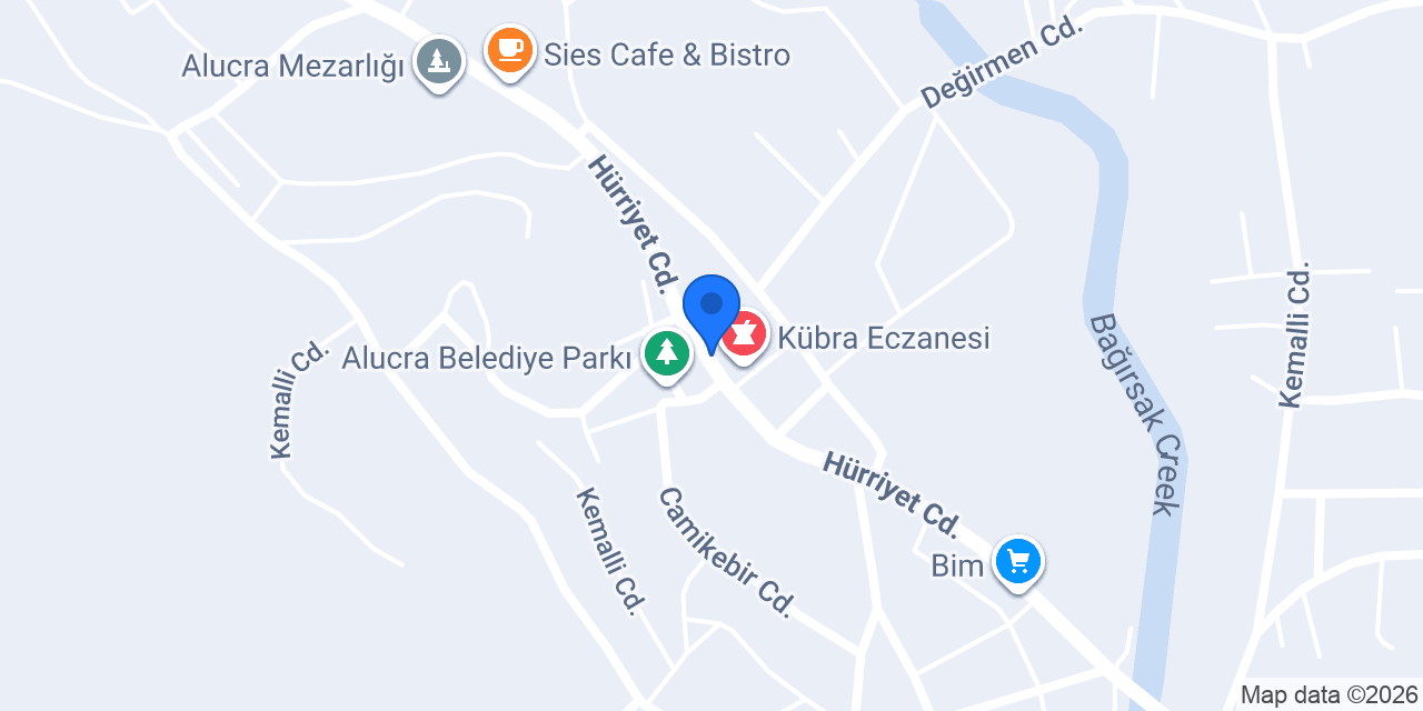 Alucra Veteriner Kliniği konumu