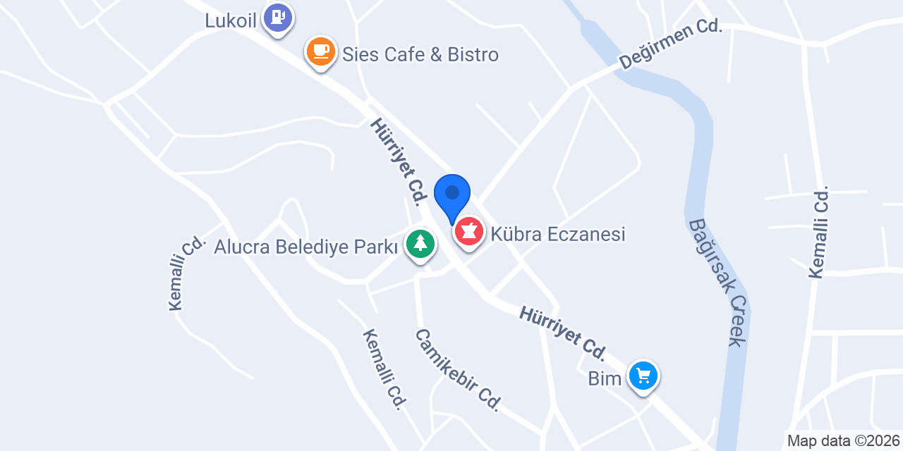 Baktat Leziz Kebap konumu