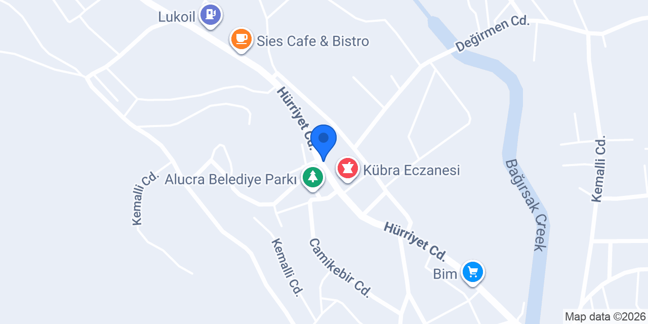Bekçioğlu Hırdavat Soba konumu
