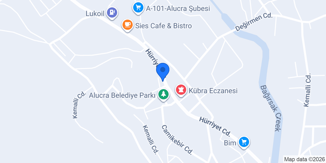 Alucra Dönercim konumu