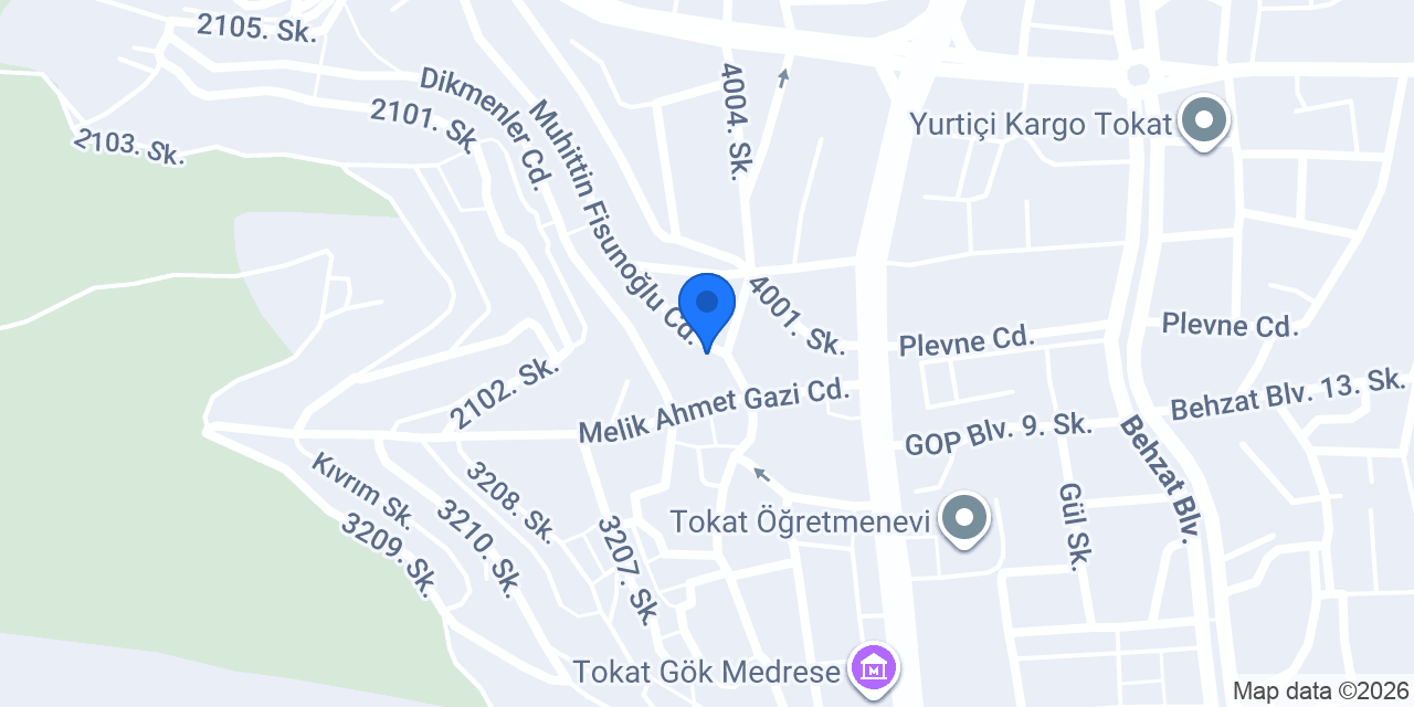 Pideci Emrah tokat konumu