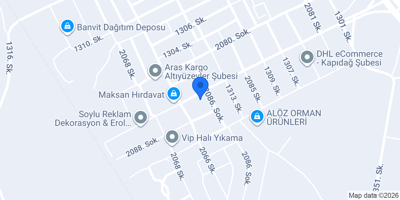 İyigüllü Boya Bandırma (Akiş Boya) konumu