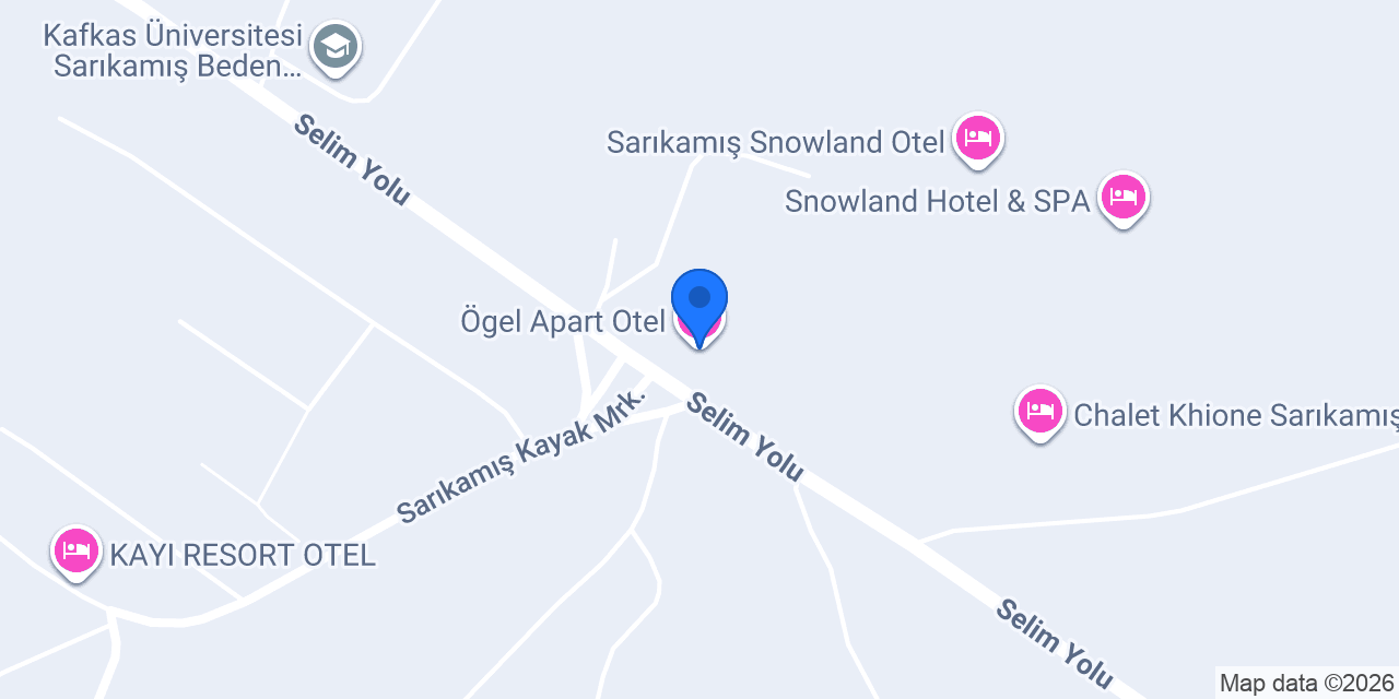 Ögel Apart Otel konumu