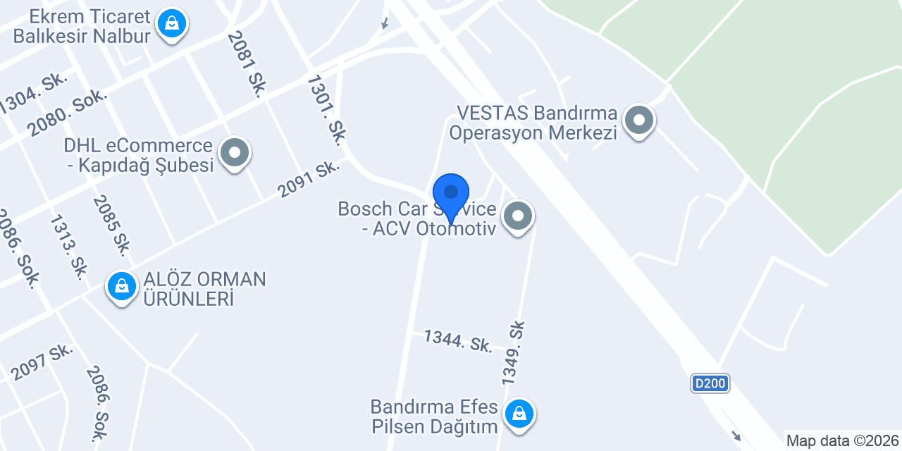 KOMUTAN PET GIDA LTD. ŞTİ. konumu