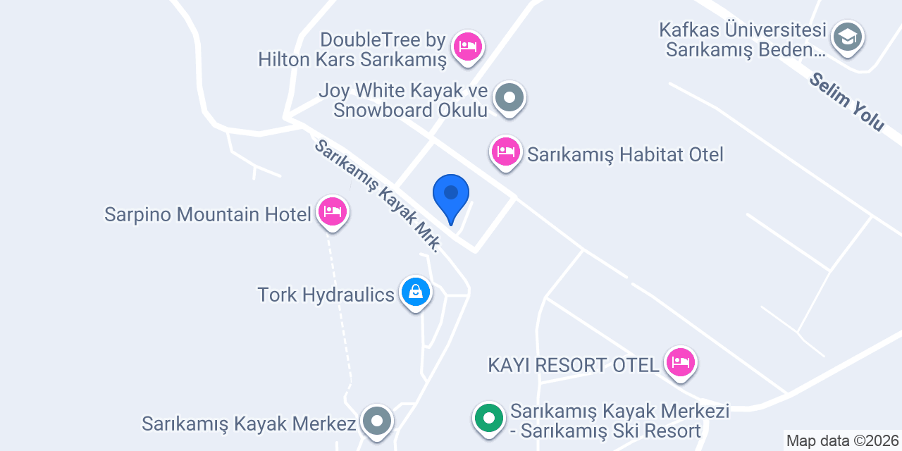Snowflake Dağ Oteli & SPA konumu