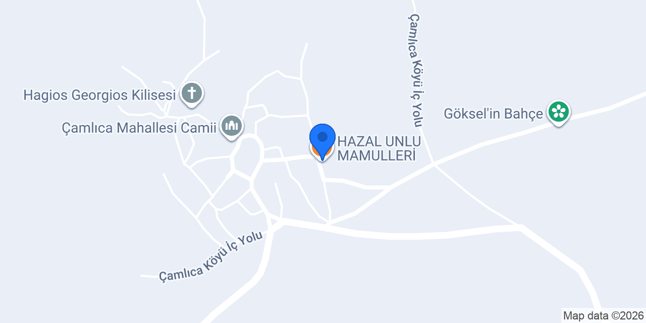 HAZAL UNLU MAMULLERİ konumu