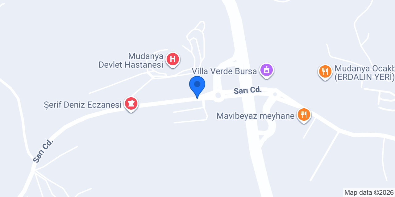Fust Fırın konumu