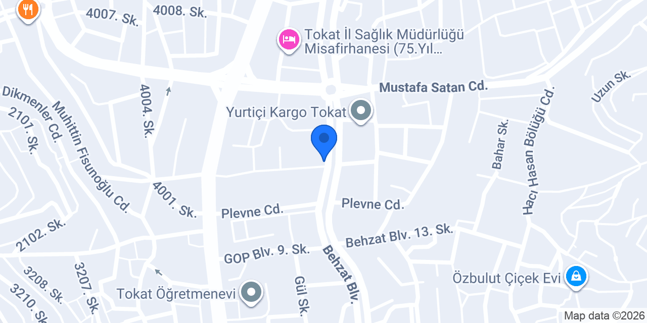 Esin Pansiyon konumu