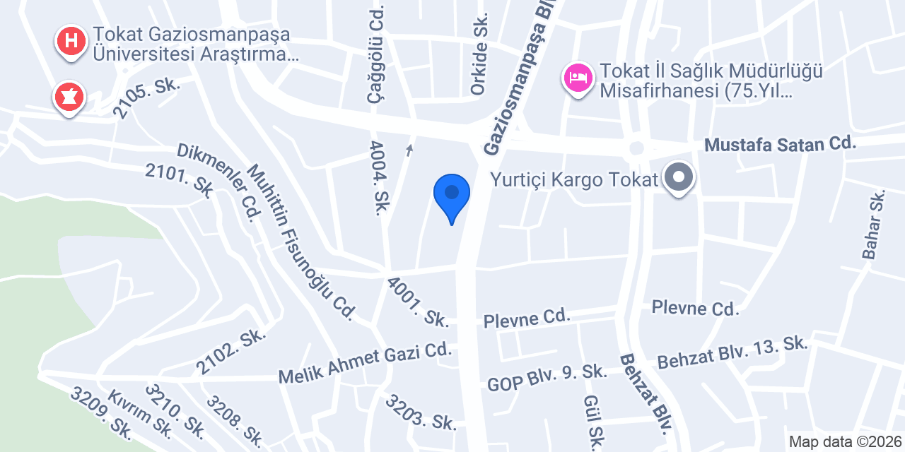 Yediiklim Kurs Merkezi konumu