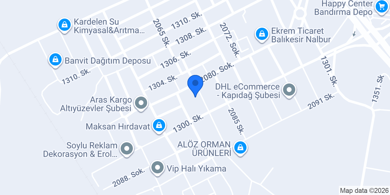Burcu mobilya Bandırma konumu