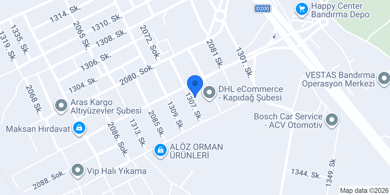 ÇEVİKELLER OTO konumu