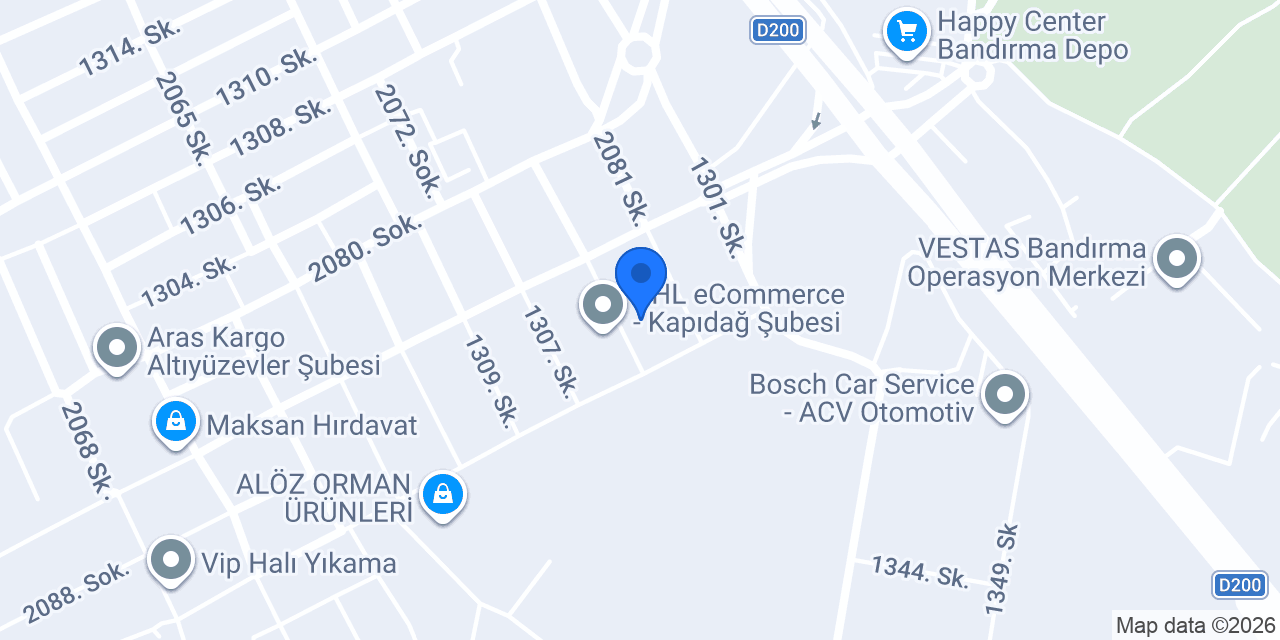 Dinç Oto Lastik konumu