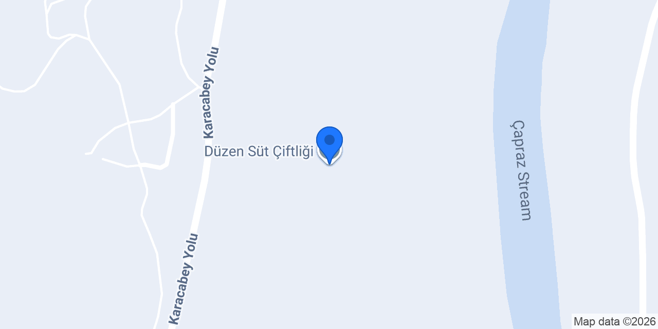 Düzen Süt Çiftliği konumu