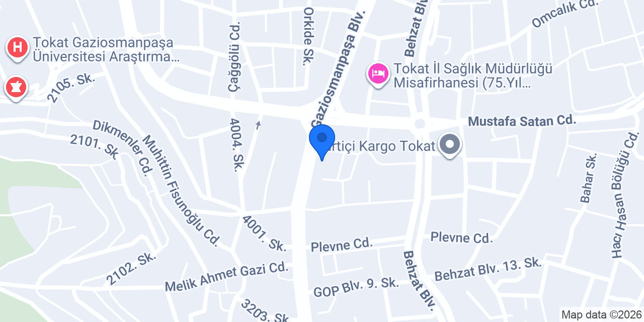 Jest Kuaför konumu