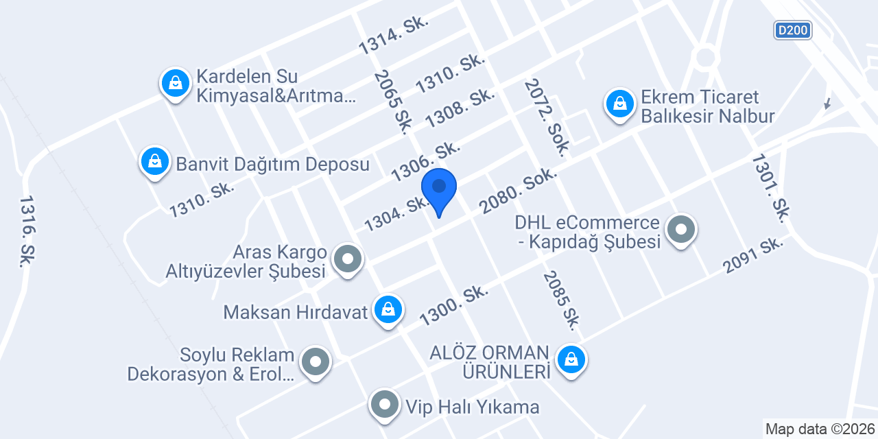 Yıldız Oto Bakım konumu