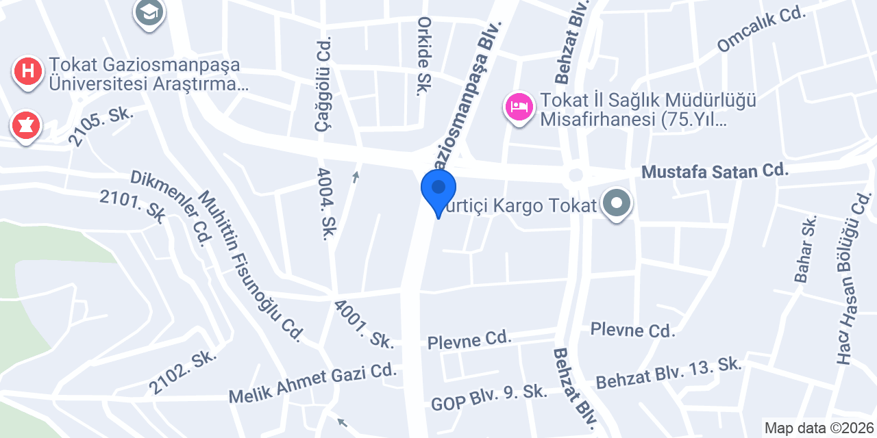 GAZİANTEP BAKLAVA KADAYIF konumu