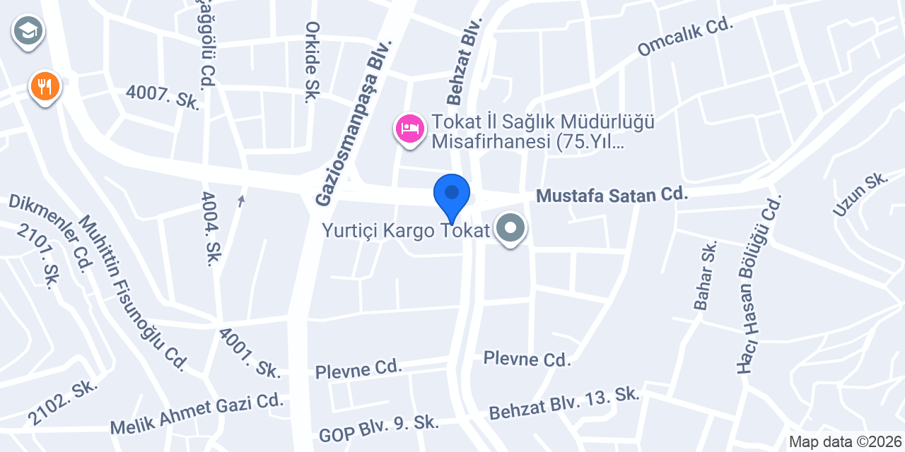 MESEL Hukuk Bürosu konumu