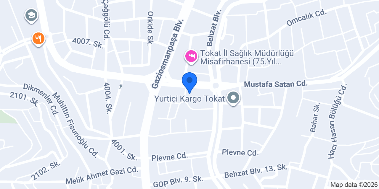 Menderes Pide sarayı konumu