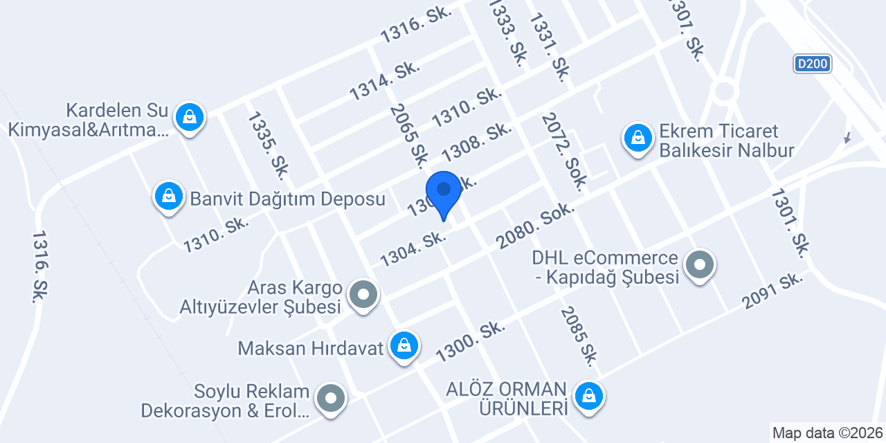 Yaşar auto Garage konumu
