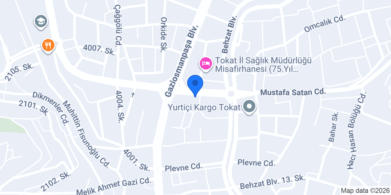 Nilüfer Eczanesi konumu