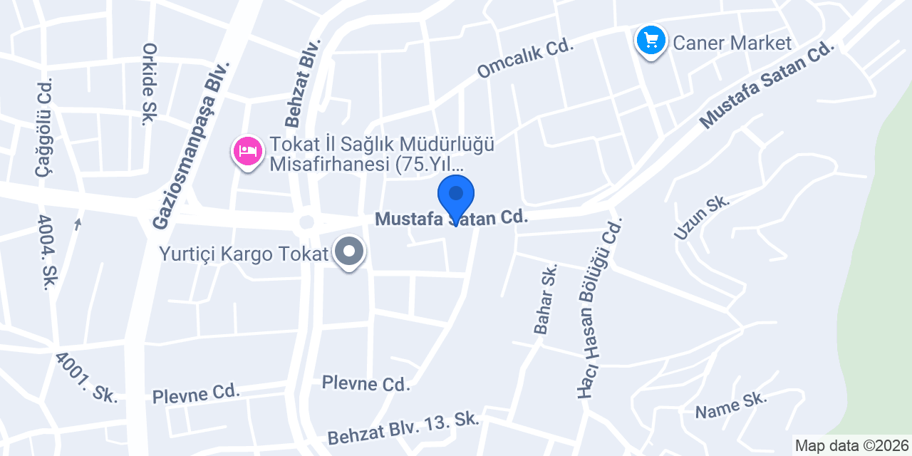 Cem Optik konumu