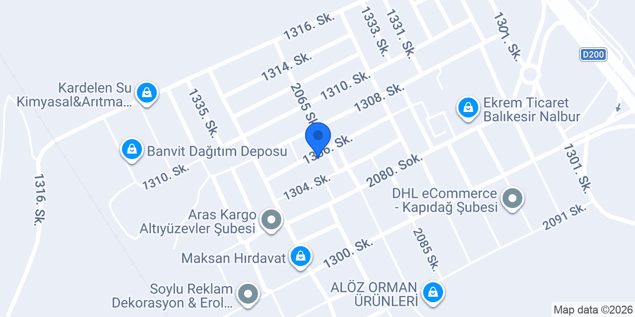 TURHAN OTO SERVIS konumu