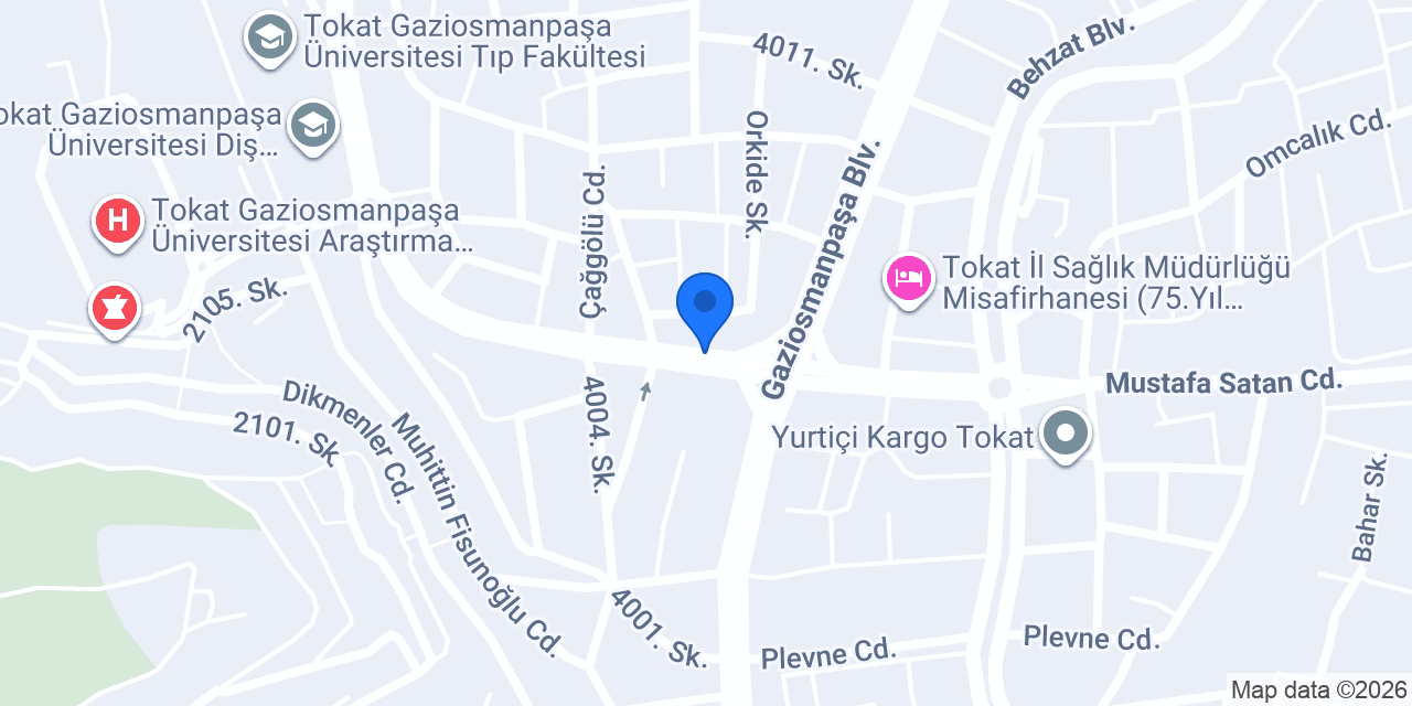 Ev Hali konumu